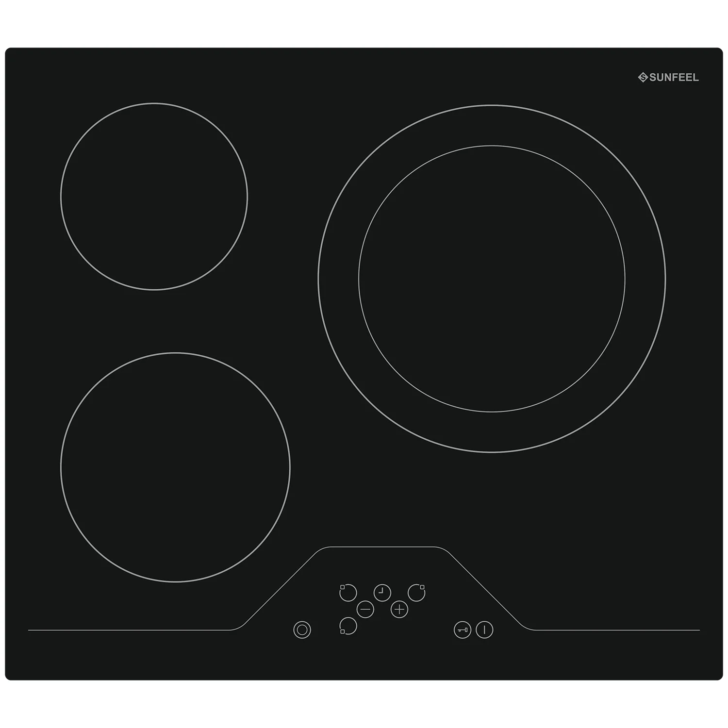 Placa vitrocerámica Sunfeel PLV3FKT